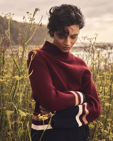 Sunshine Colour Block Sweater in MULTI