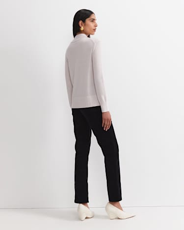 Cass Wool Sweater in CHALK
