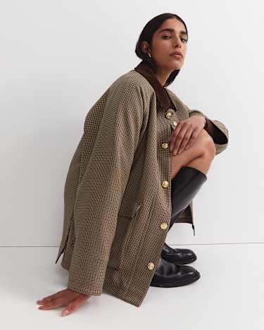 Penelope Barn Jacket in MULTI