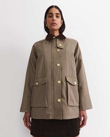 Penelope Barn Jacket in MULTI
