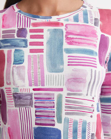 Construct Liberty Magic Tee in PINK MULTI