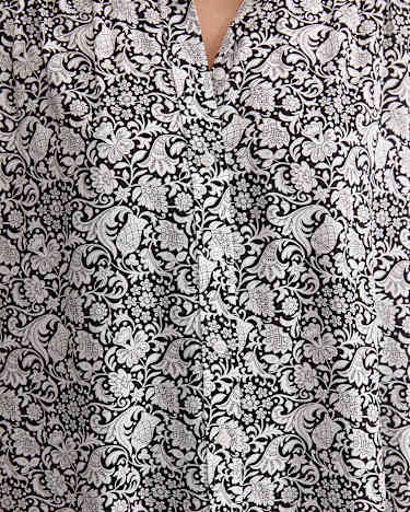 Robertson Liberty Blouse in BLACK/WHITE