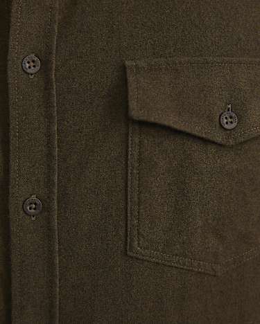 Jarron Long Sleeve Shirt in KHAKI MELANGE