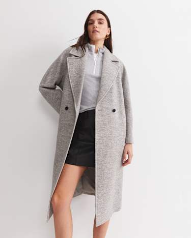 SC Zip Funnel Neck Top in GREY MELANGE