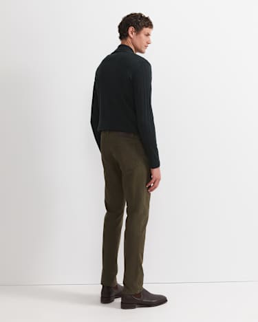 Tapered Bedford Jean in KHAKI