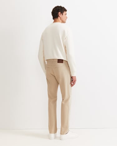 Tapered Bedford Jean in SAND
