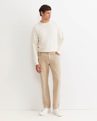 Tapered Bedford Jean in SAND