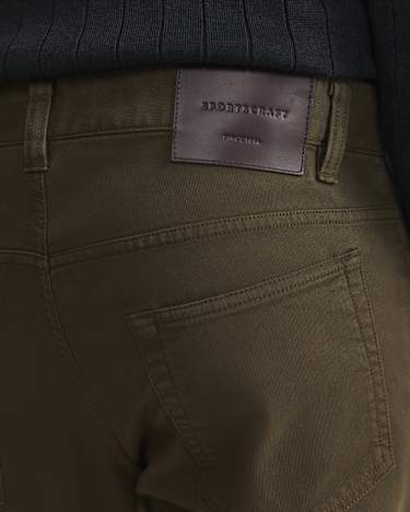 Tapered Bedford Jean in KHAKI