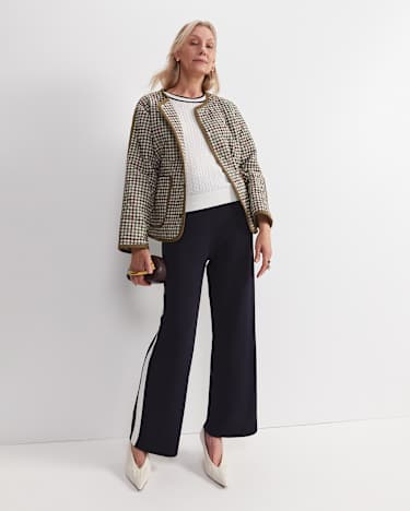 Gina Quilted Jacket in MULTI