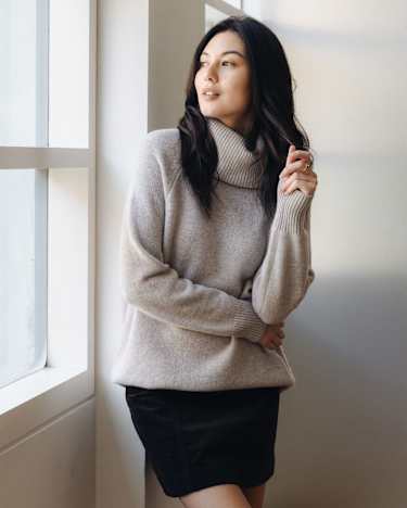 Sunshine Chunky Sweater in MINK