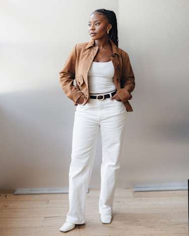 Bec Jean in WHITE