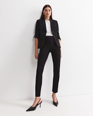 Esme Ponte Pant in BLACK