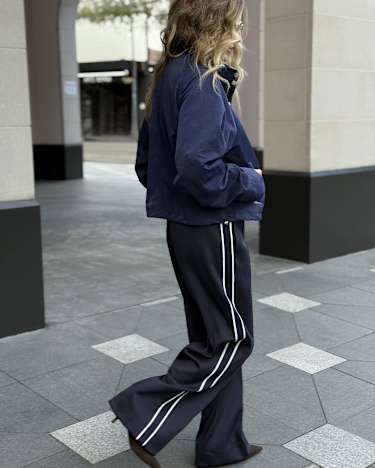 Lina Track Pant in NAVY MULTI