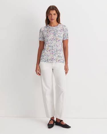 Felda Liberty Tee in PINK MULTI