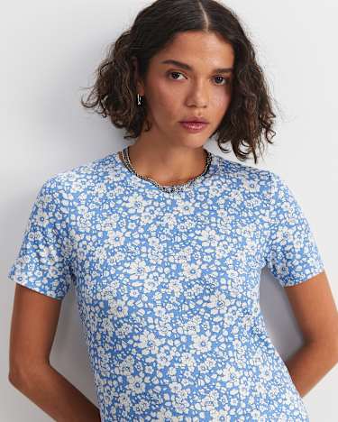 Betsy Boo Liberty Tee in BLUE/WHITE