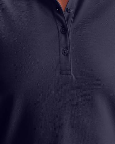 Jolene Pique Polo in NAVY