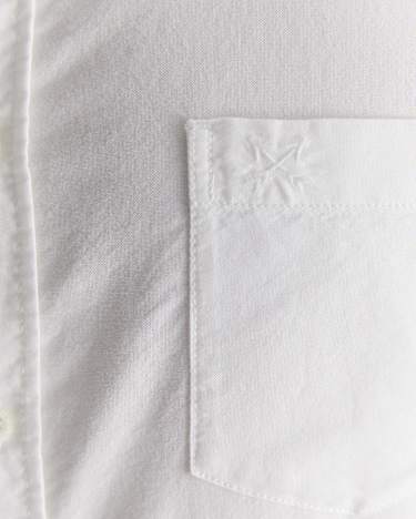 Oxford Long Sleeve Shirt in WHITE