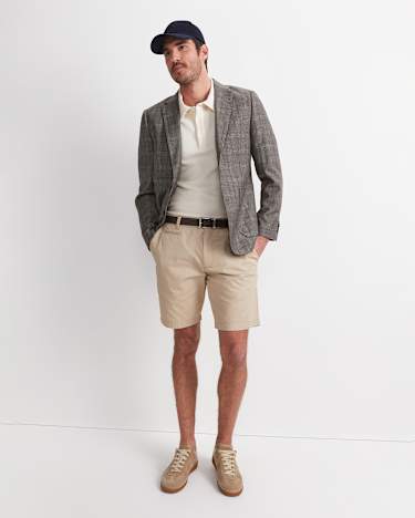 Crosby Textured Polo in MILK