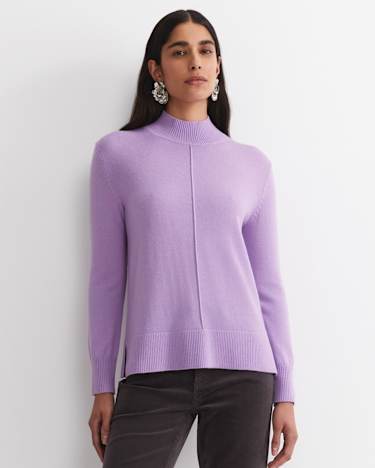 Cass Wool Sweater in LILAC