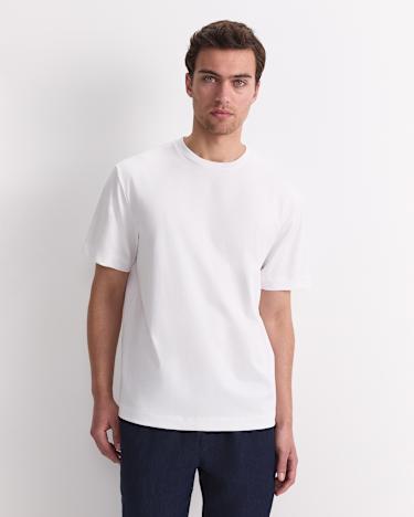 Heavyweight Cotton Tee in WHITE