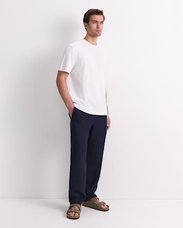 Heavyweight Cotton Tee in WHITE