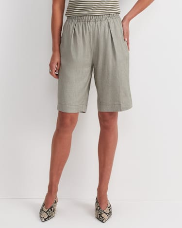 Rosa Elasticated Short in SOFT KHAKI