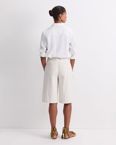 Priya Pinstripe Short in MULTI