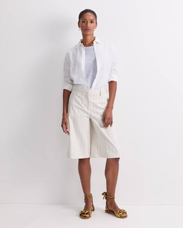 Priya Pinstripe Short in MULTI