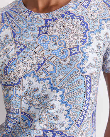 Emporium Liberty Tee in BLUE MULTI