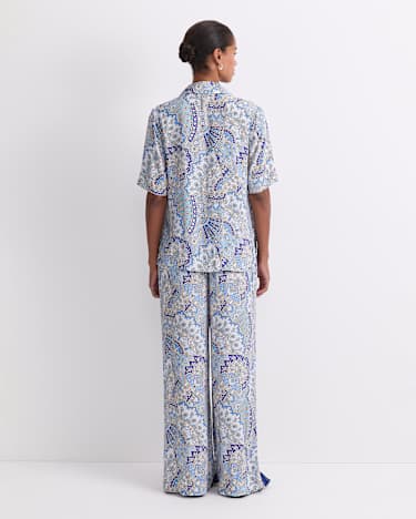 Emporium Liberty Blouse in BLUE MULTI