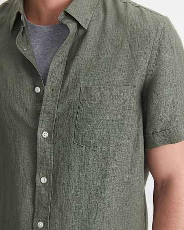 Craig Short Sleeve Shirt in KHAKI