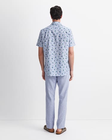 Sail Liberty Print Shirt in BLUE MULTI