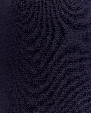 Josie Tape Yarn Polo in NAVY