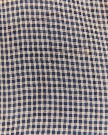 Anderson Blouse in NAVY/IVORY