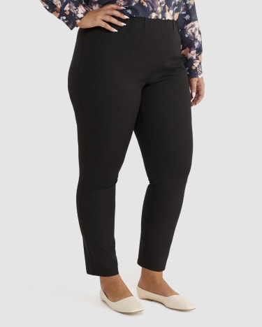 Felicity Pull On Pant in BLACK
