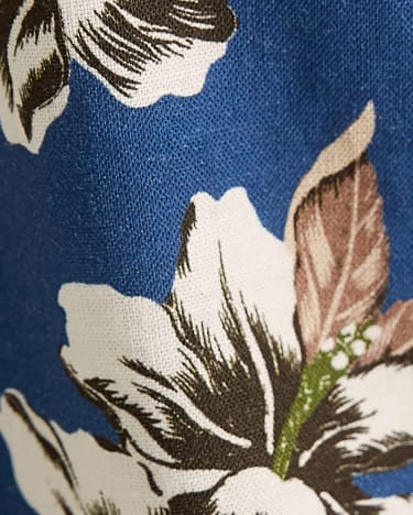 Wright Short Sleeve Regular Shirt in BLUE MULTI