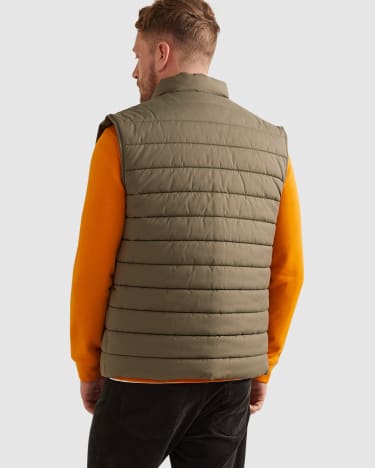 Roberts Quilted Vest in GREEN