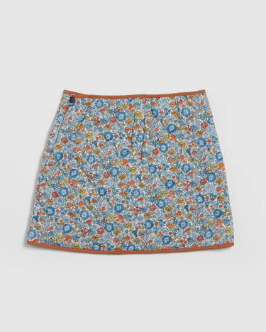 May Liberty Quilted Skirt in MULTI