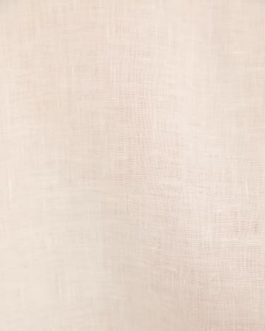 Daisy Relaxed Linen Shirt in WHITE