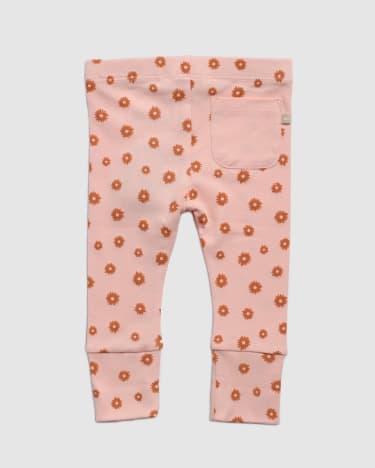 Cleo Cotton Legging in PINK/BROWN