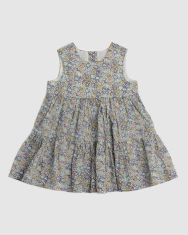 Mish Liberty Tiered Dress in BLUE MULTI