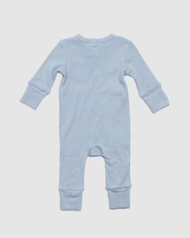 Ruby Rib Coverall in LIGHT BLUE