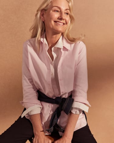 Alder Oxford Shirt in PINK