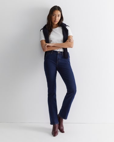 Simone Straight Jean in INDIGO