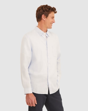 Linen Long Sleeve Shirt | Sportscraft