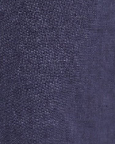 Linen Short Sleeve Shirt in NAVY