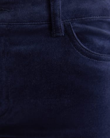 Cleo Velvet Pant in NAVY