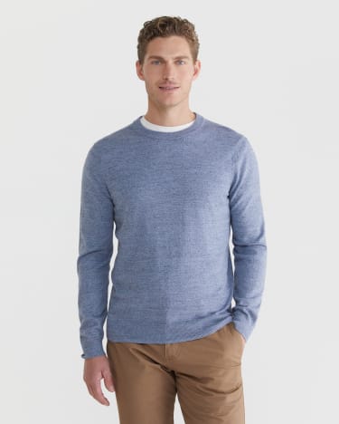 Nick Crew Knit in BLUESTONE