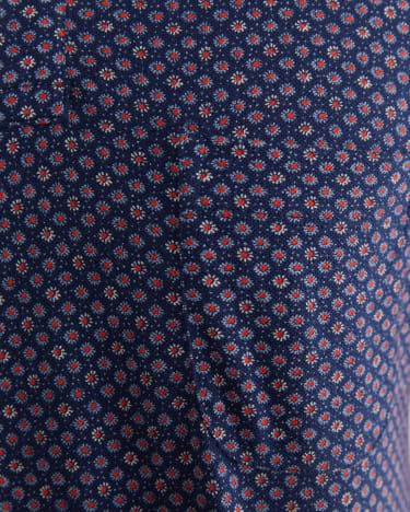 Lecce Print Polo in NAVY MULTI