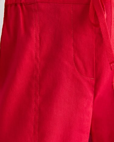 Rosa Crop Linen Pant | Sportscraft